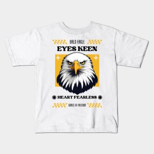Bald Eagle Kids T-Shirt